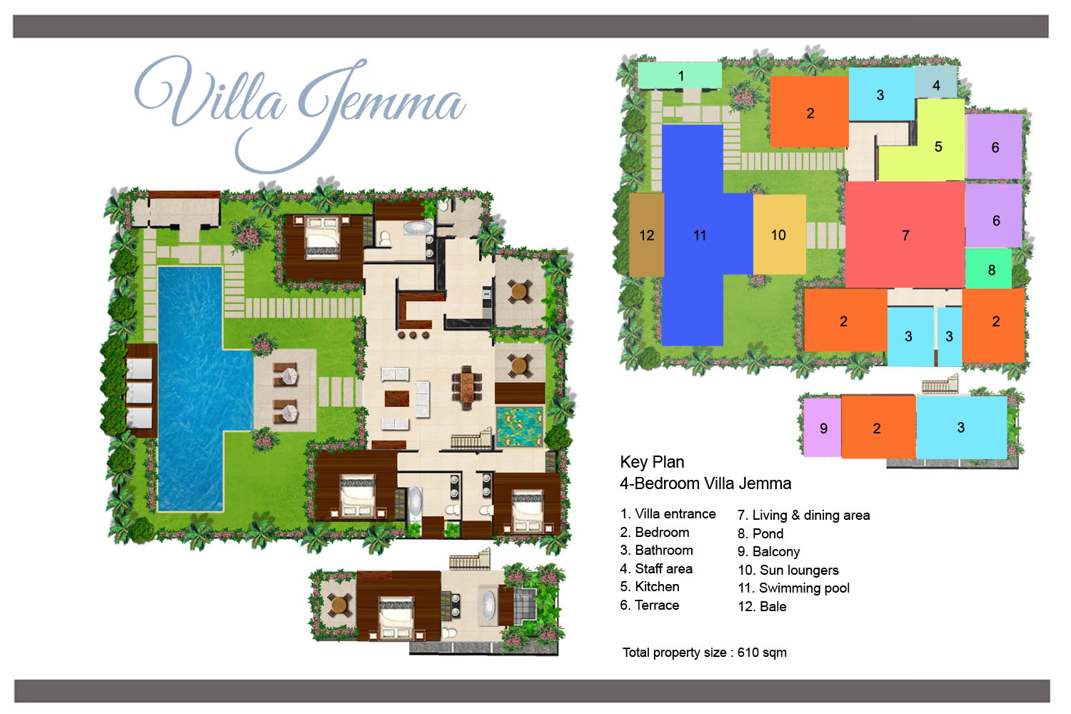 Villa Jemma - Floorplan